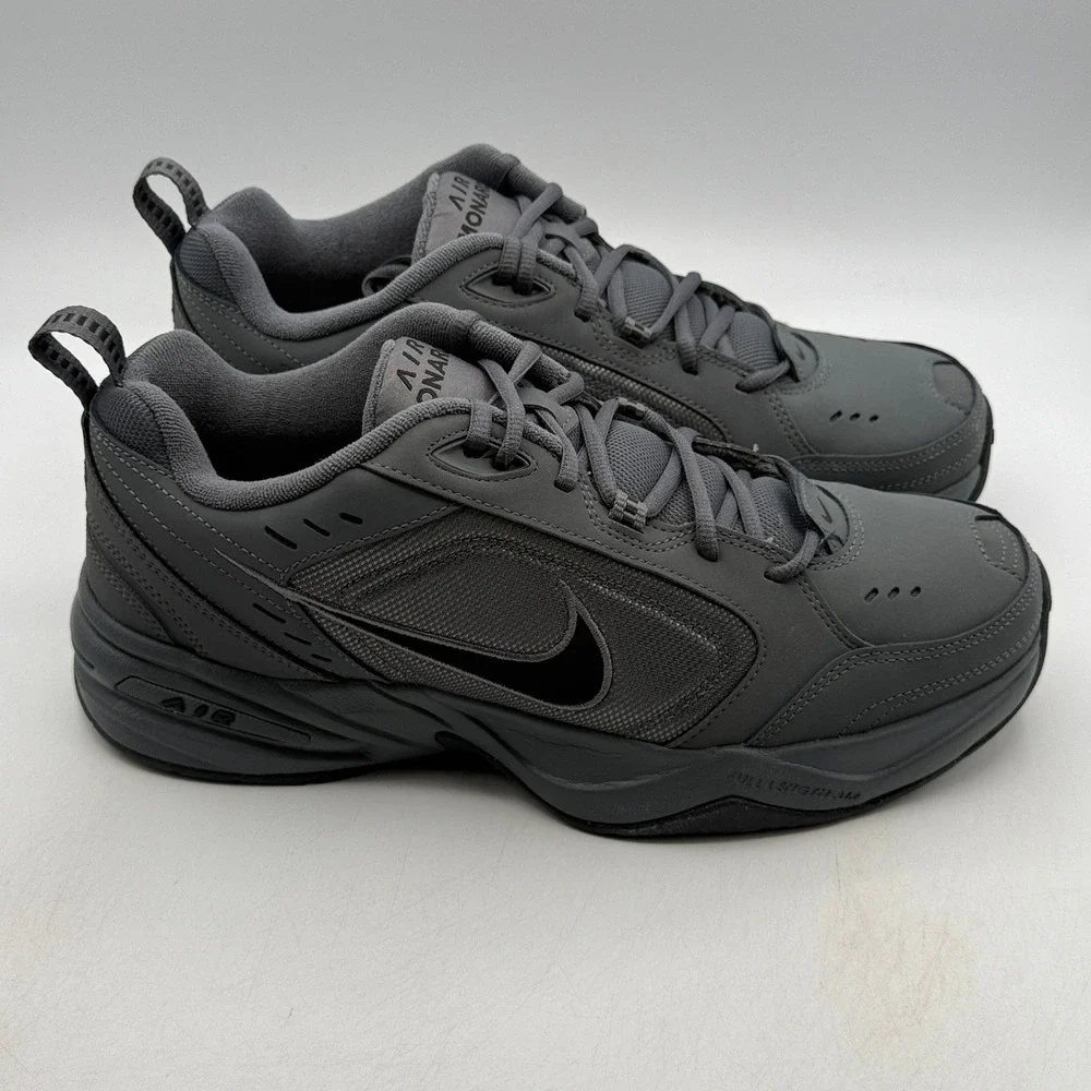 Nike Air Monarch IV Shoes Mens Size 11.5 Dark Grey Black Training 415445-020